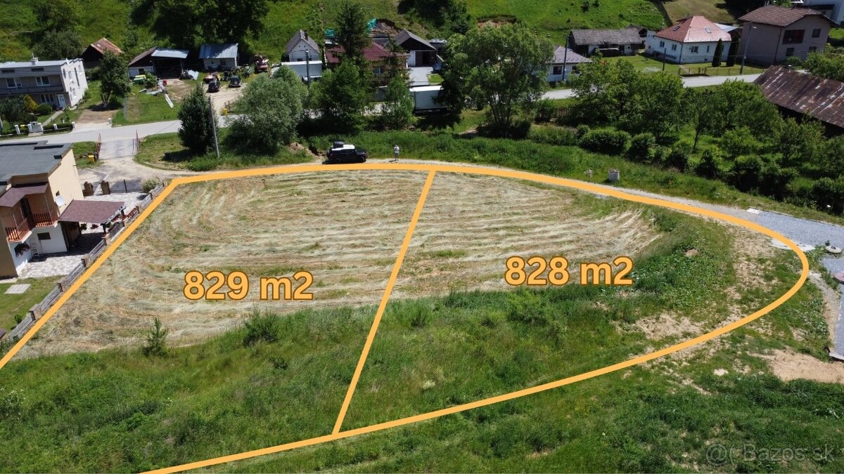 Stavebný pozemok, 829 m2 – Križovany, okres Prešov