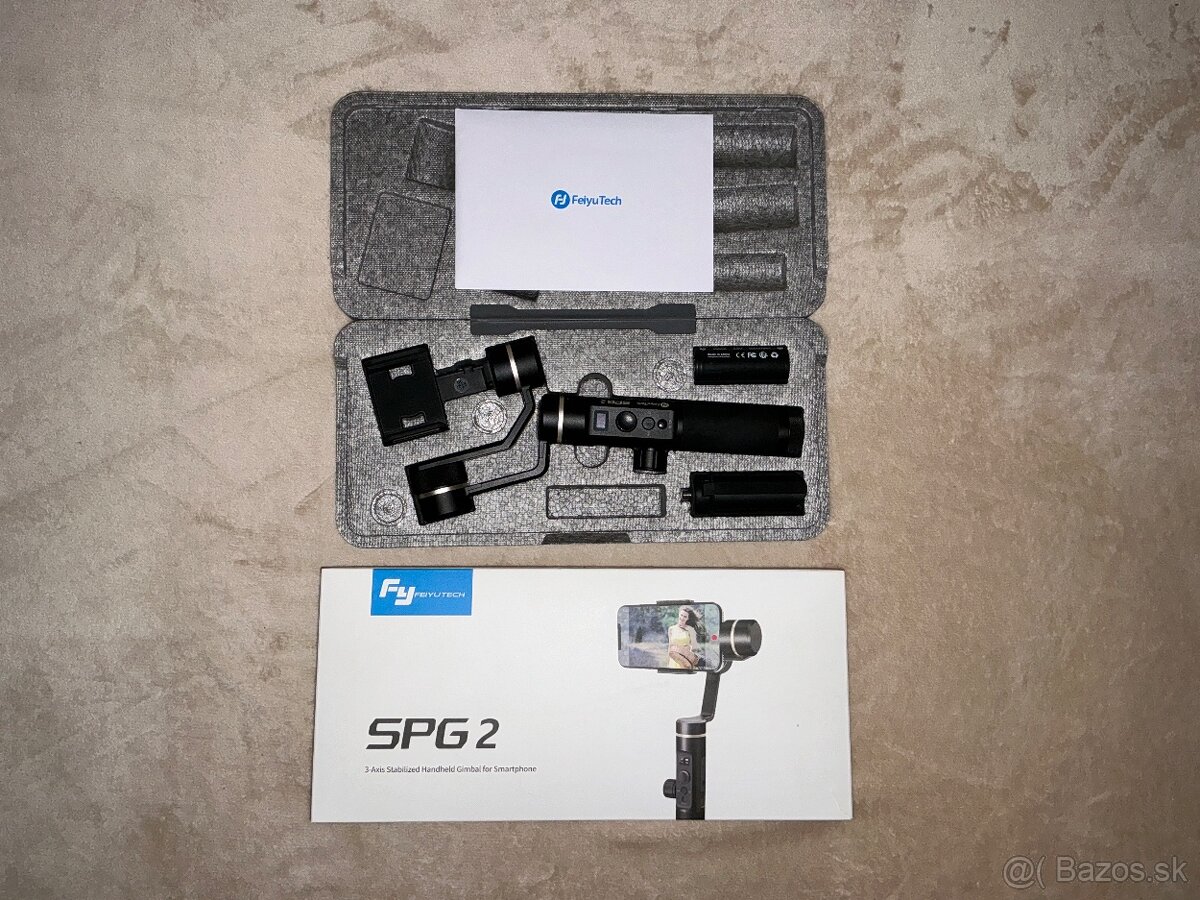 Gimbal Feyutech SPG 2 - husi krk na telefony