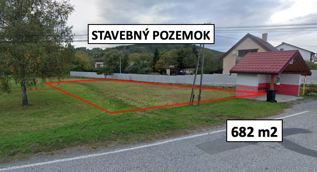 Zubné (HE) - 682 m2 STAVEBNÝ POZEMOK v obci – PREDAJ