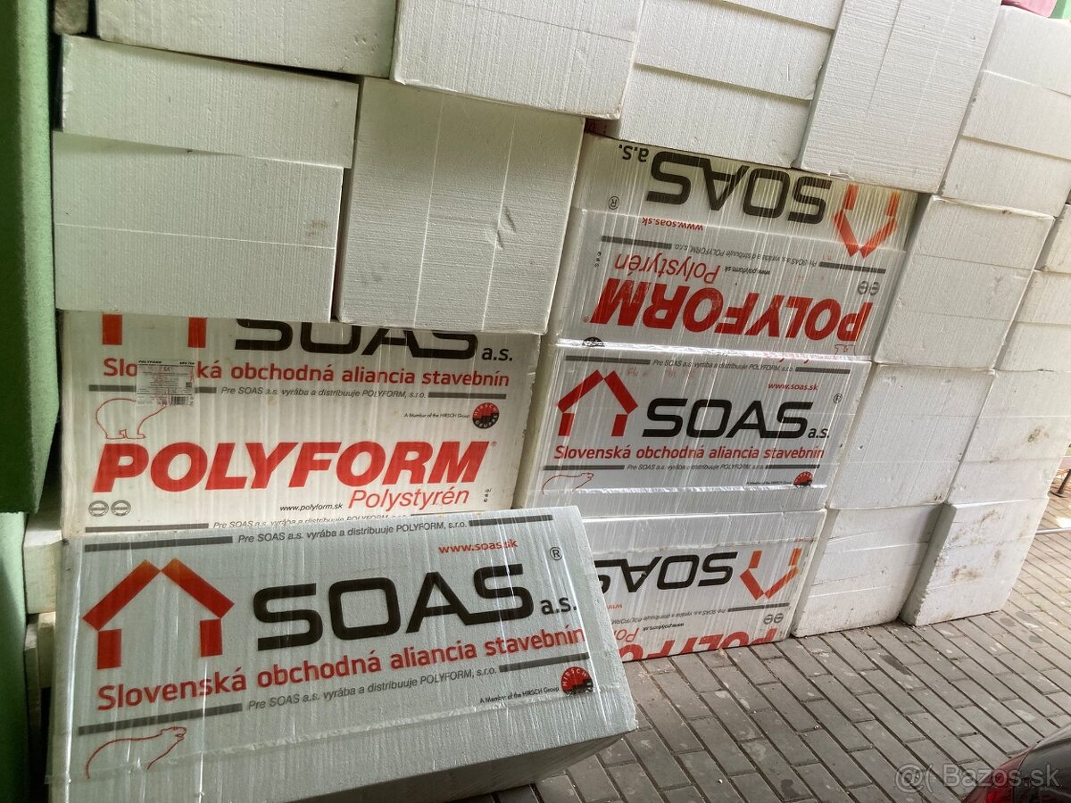 Polistiren 160 a 200 EPS Fasadny