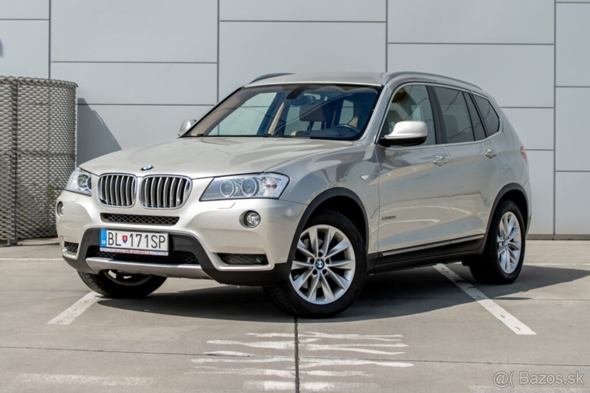 BMW X3 / 35d/ xDrive/ 360 stup. kamera/ Po výmene rozvodov