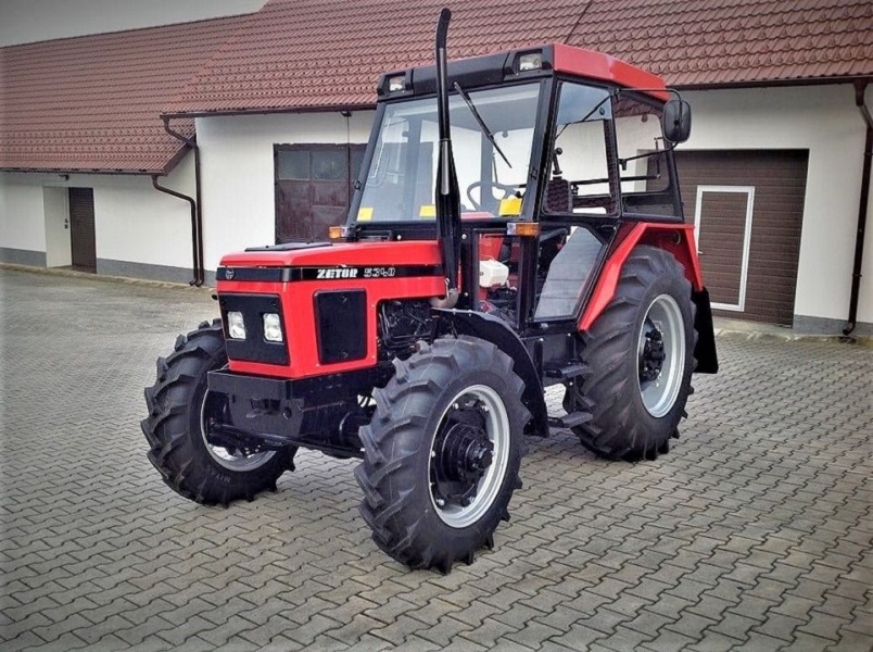 Zemědělský traktor vyrobený v České republice