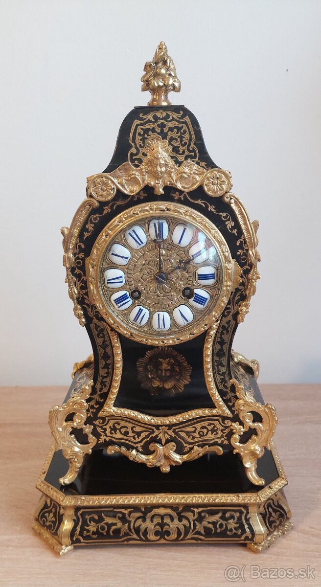 Francúzske stolové hodiny Boulle, Vincenti & Cie