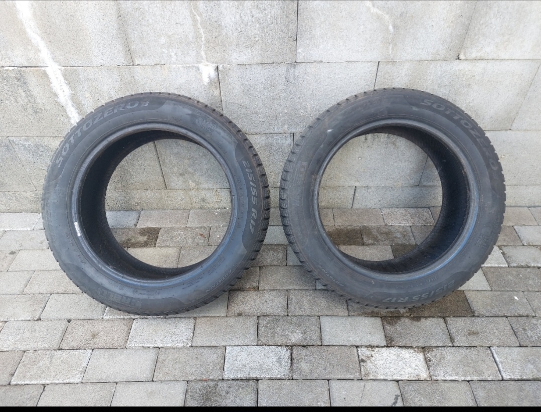 215/55 R17 Zimné pneumatiky Pirelli sottozero 3