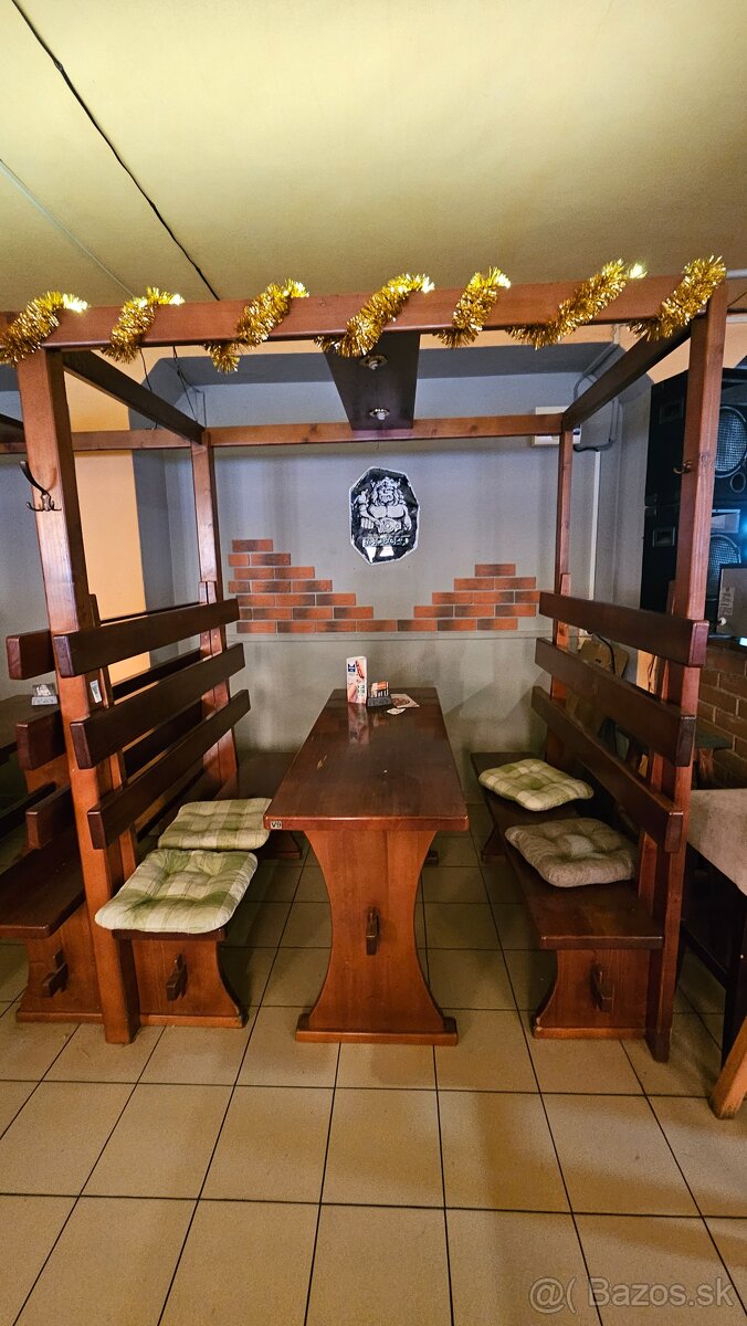 Drevené boxy zo smrekovej špárovky - hnedé