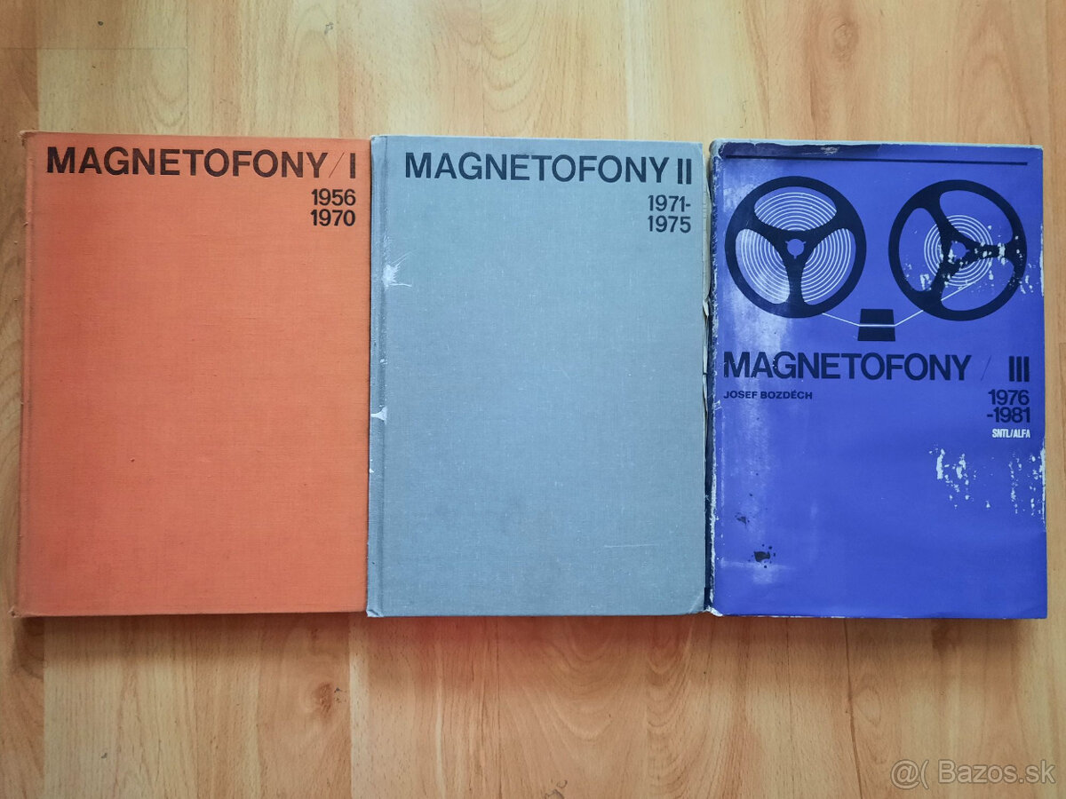 Josef Bozdech - Magnetofony 1, 2, 3