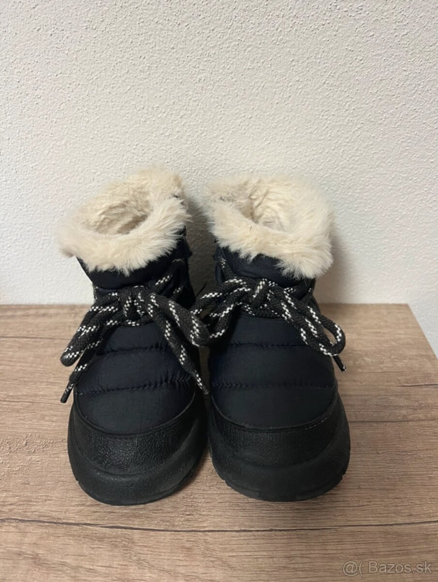 Detské zateplené topánky