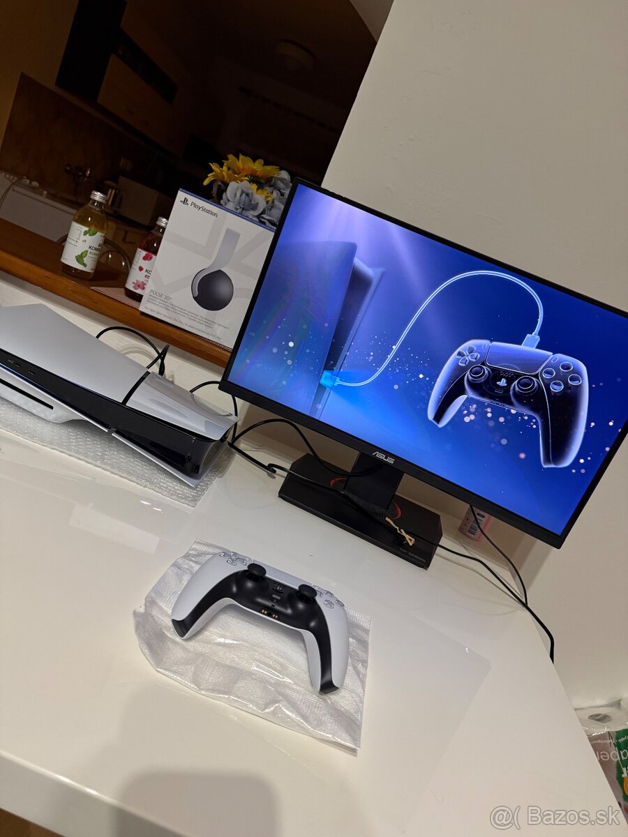 Predám originálny DualSense ovládač pre PlayStation 5 – biel