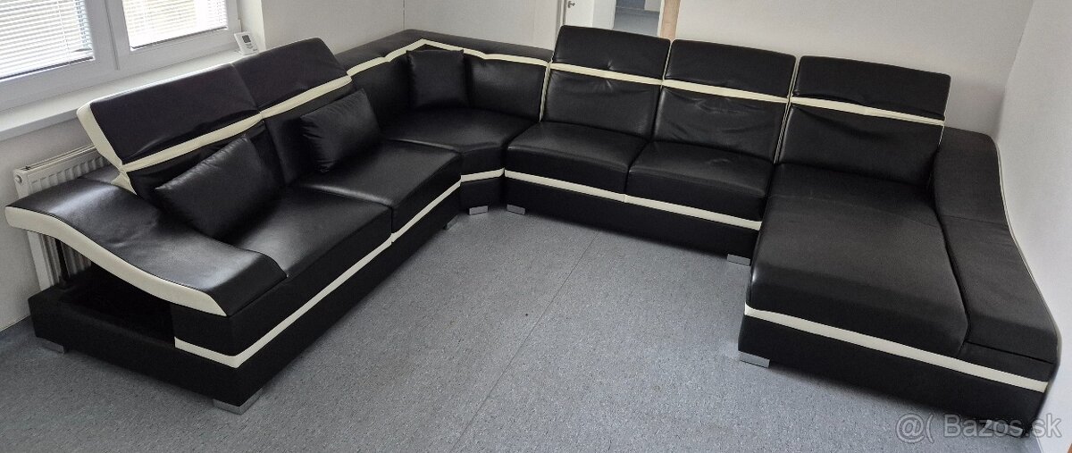 Sedacia súprava v tvare U