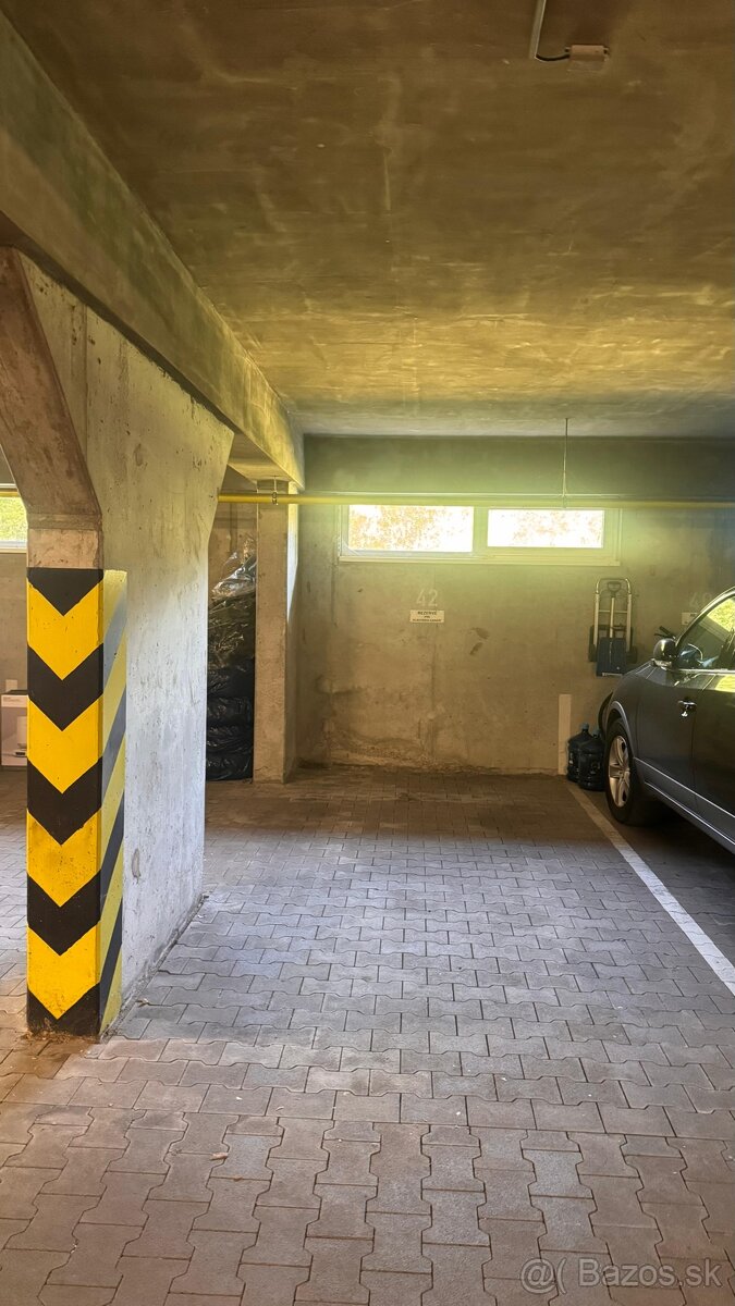 Prenajom parkovacieho státia v podzemnej garáži