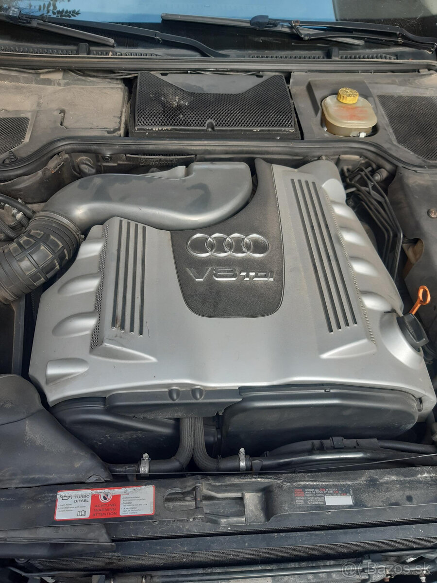 AUDI A8 3.3tdi AKF 165kw 1999-2002 D2 - funkční motor