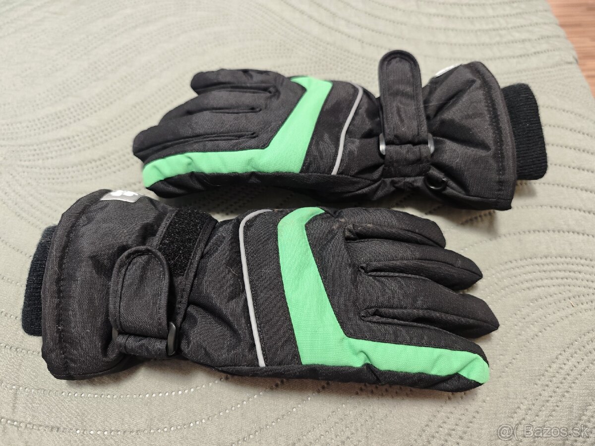 Lyžiarske rukavice chlapčenske