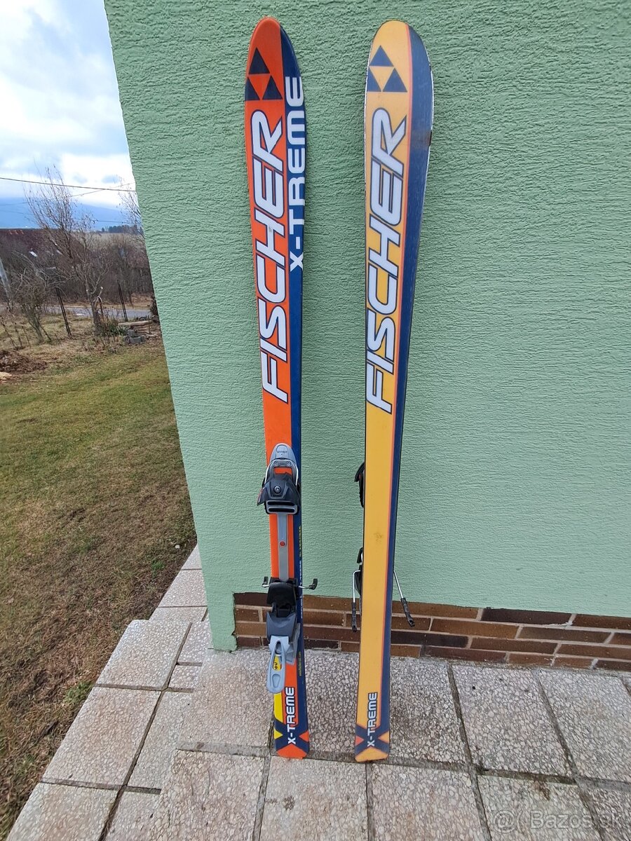 Predám skialpové lyže Fischer X-Treme 160 cm