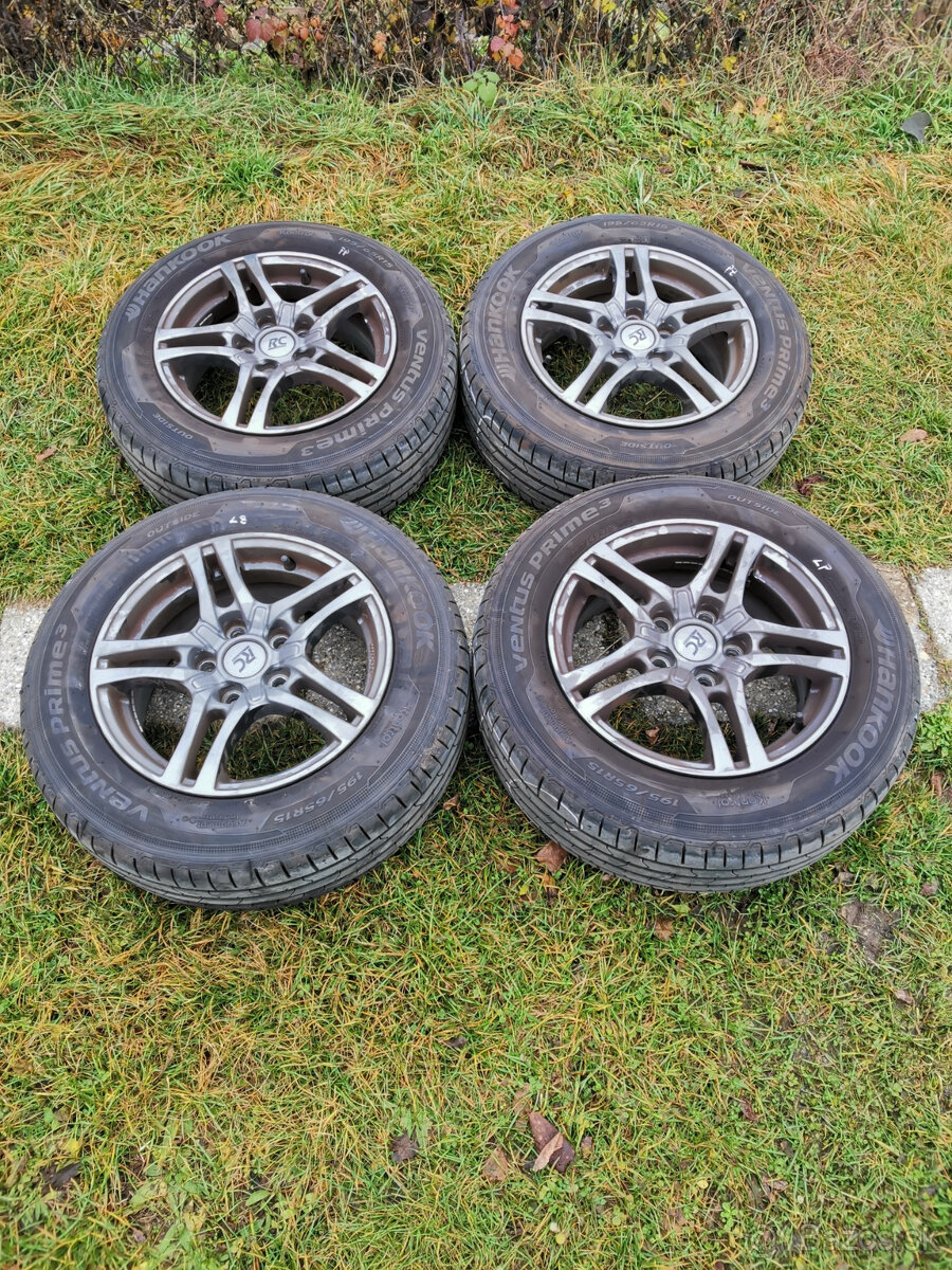 4ks ALU disk + PNEU Hankook 195/65R15