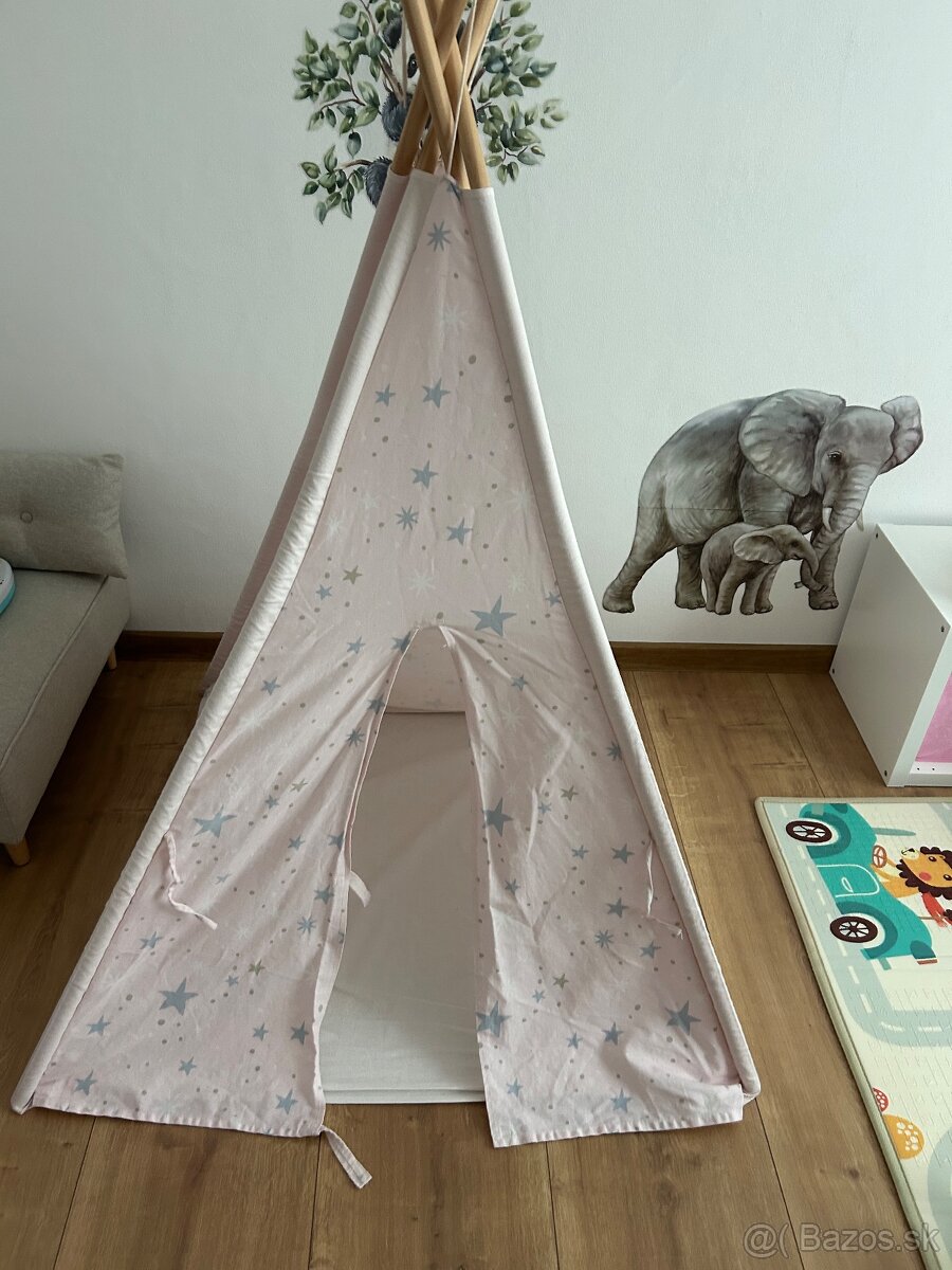 Teepee in detský stan