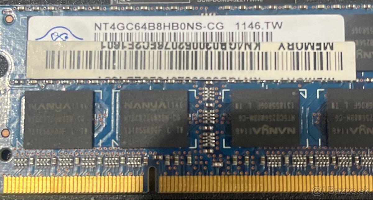 Nanya DDR3 SO-DIMM 4gb