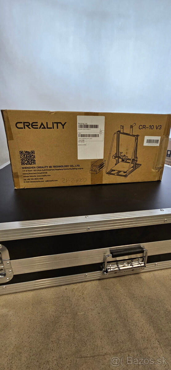 3D Tlaciaren CREALITY CR-10 V3 Nova, Neotevrena