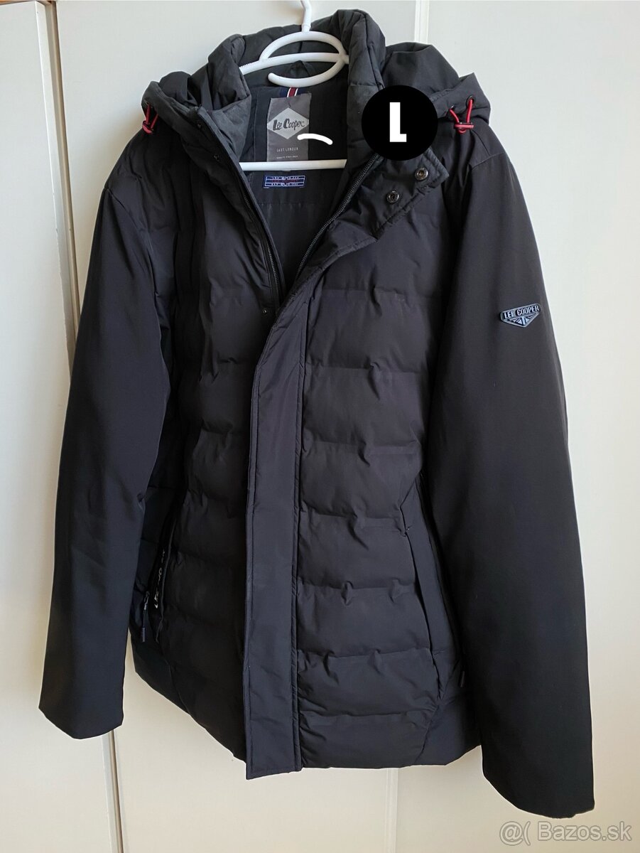 Pánska teplá bunda lee cooper nová L