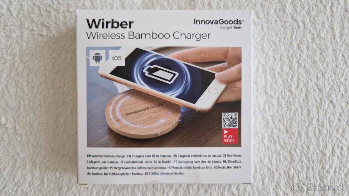 Bezdrôtová nabíjačka InnovaGoods