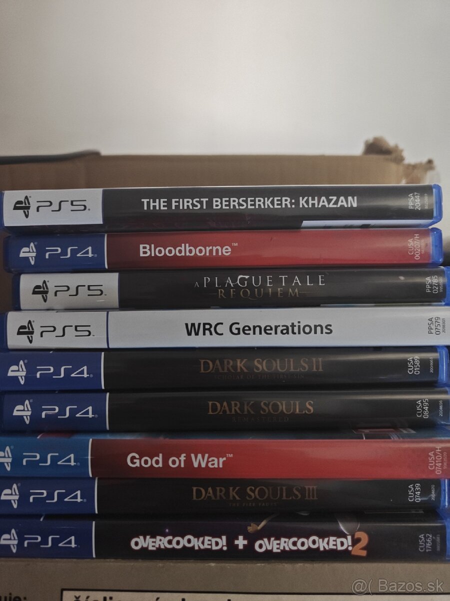 Predám PS4 / PS5 hry