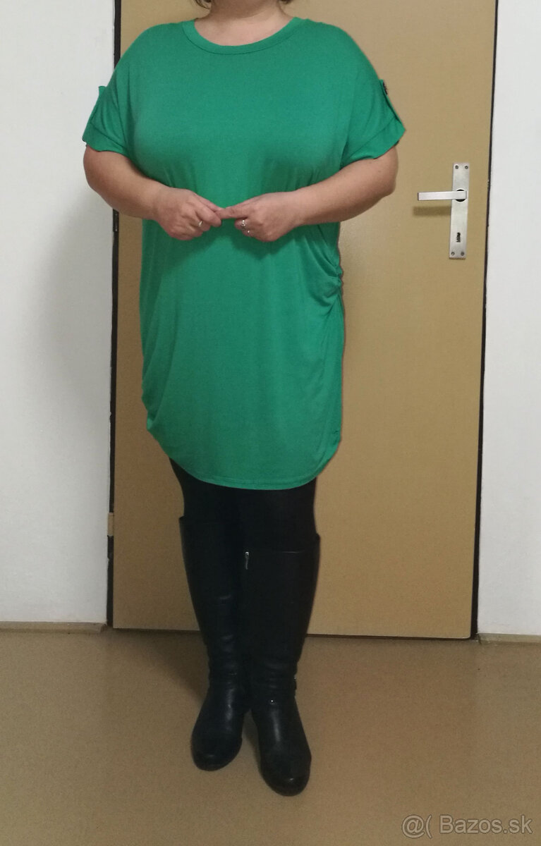 Zelené šaty/tunika