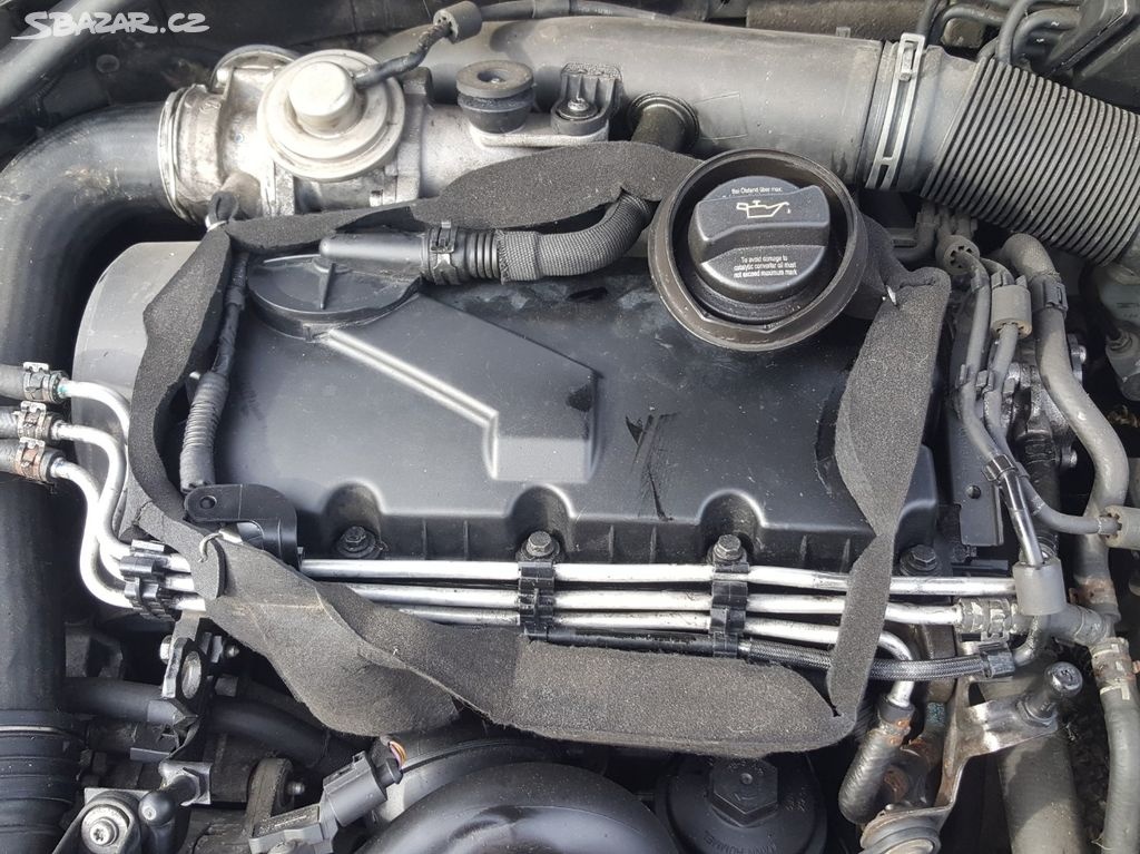 predam motor na škoda octavia 2, passat b6, 1.9 tdi BXE