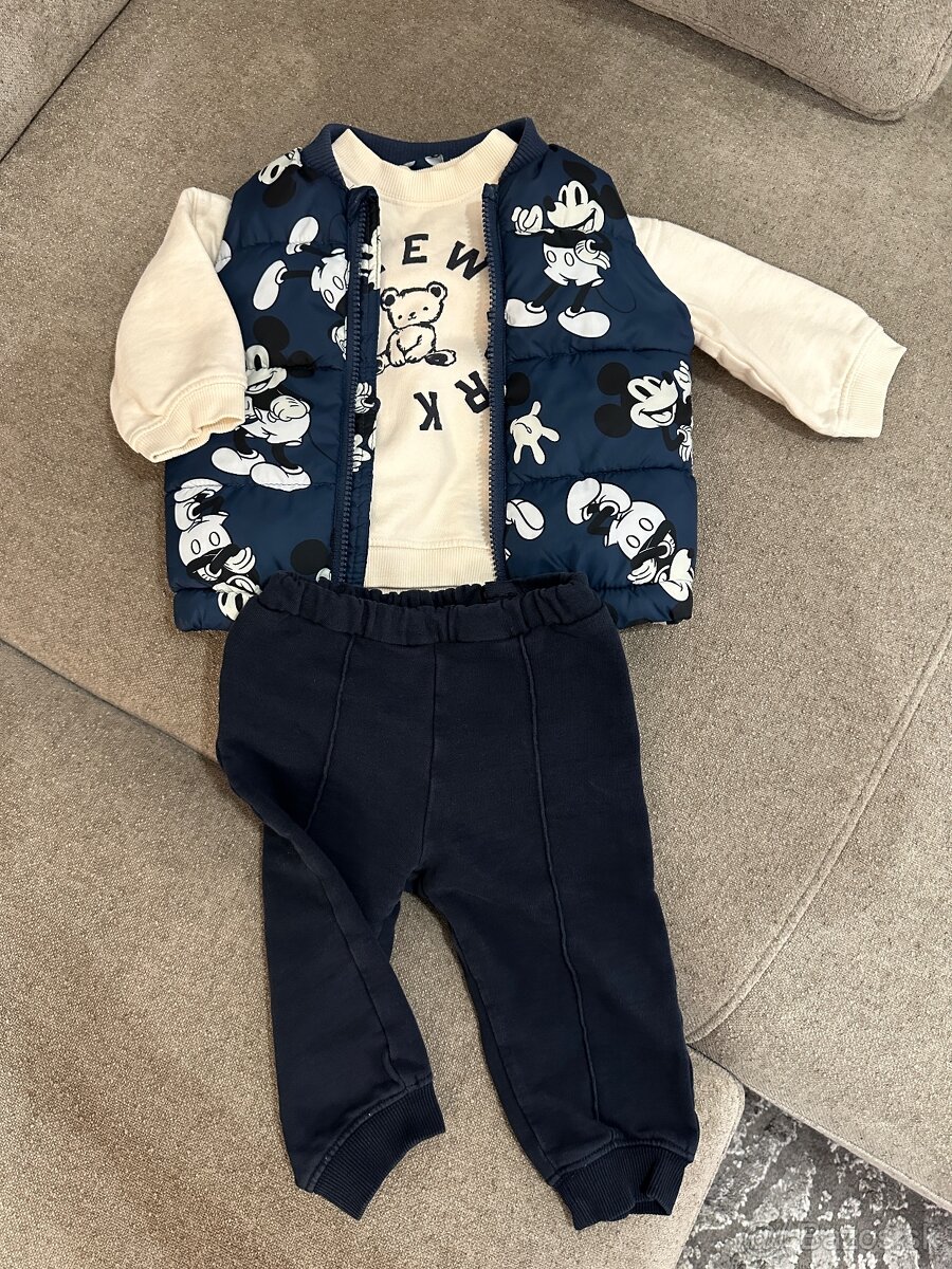 Detské súpravy a vesta H&M