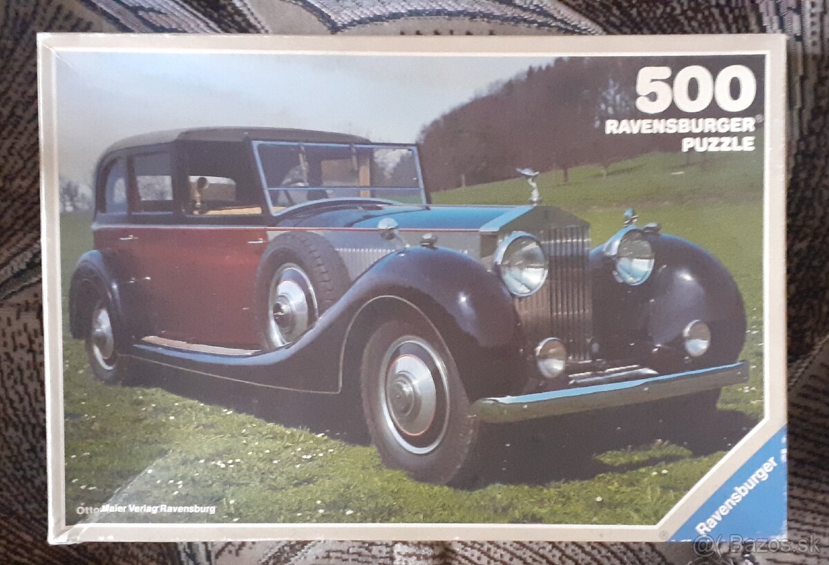 Predám puzzle Rolls Royce od Ravensburger
