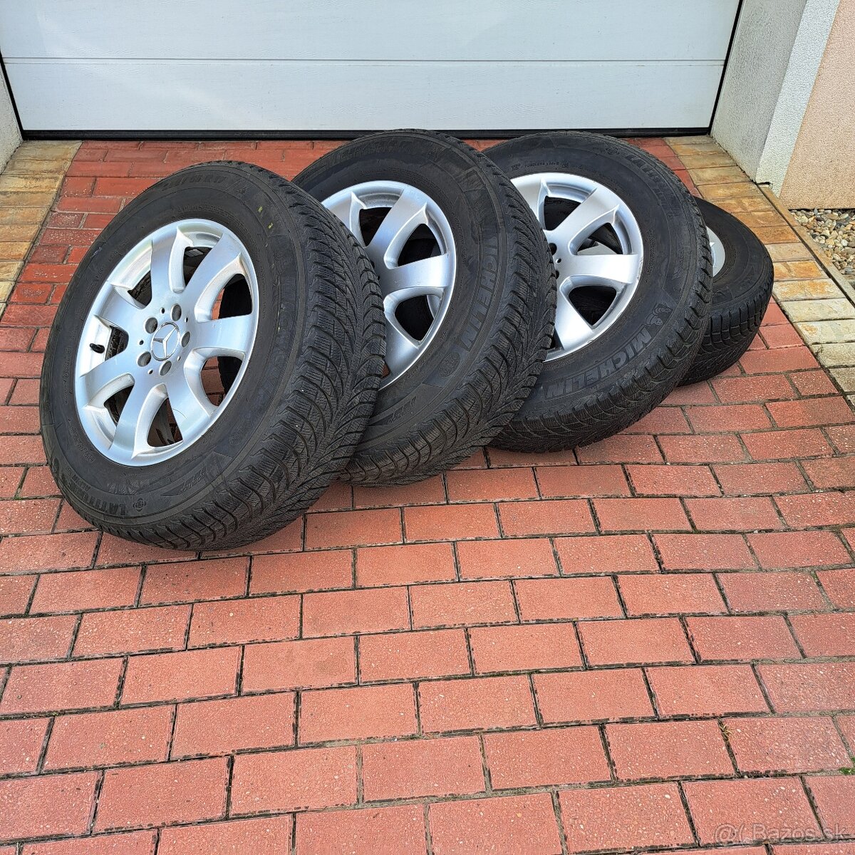Mercedes ML - disky a zimné pneumatiky Michelin