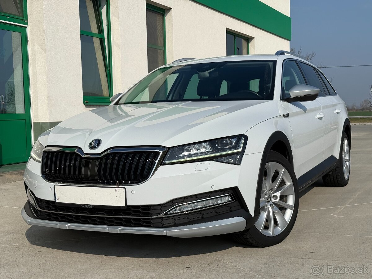 Škoda Superb Combi 2.0 TDI SCR Scout 4x4 dsg,140KW,A7..Kup.v