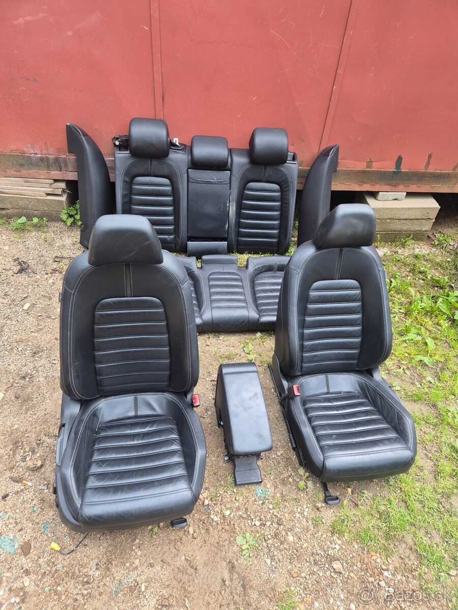 Predám kožené sedačky interiér pre Volkswagen Passat CC