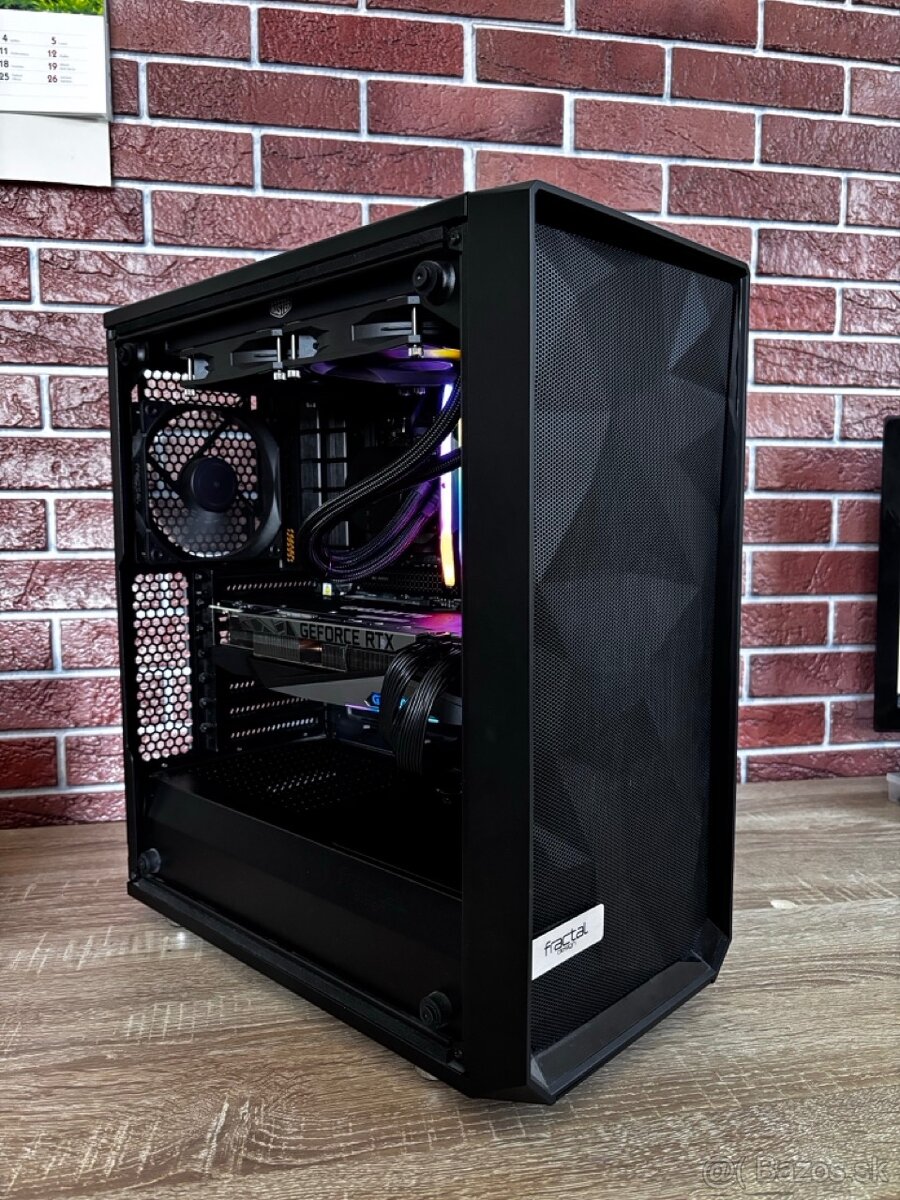 Herné PC: Ryzen 5 9600X, RTX 3080, 32GB RAM, 1T NVMe