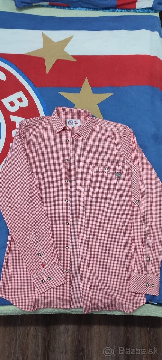 Predám bavorskú košeľu S(unisex)-Bayern Mníchov
