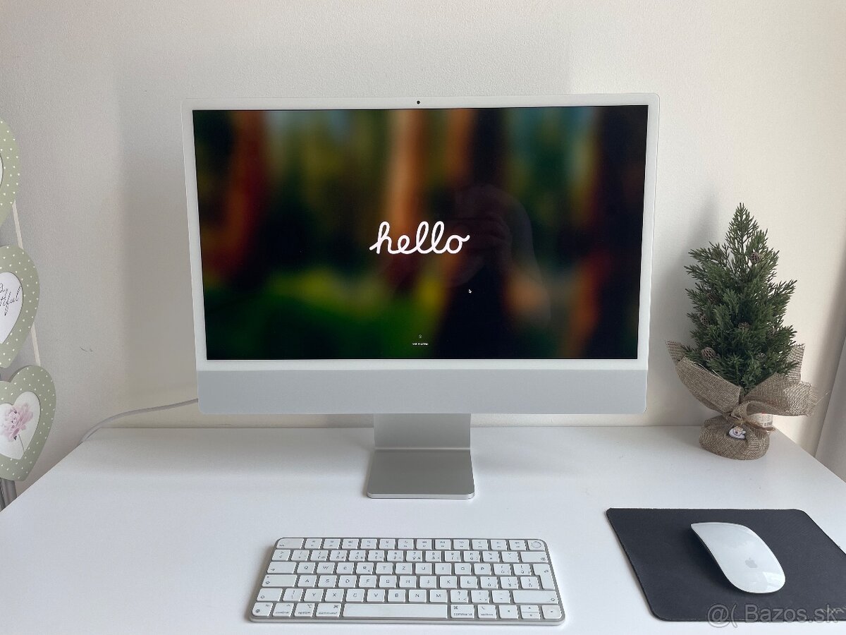 Apple iMac 24 4.5K M1 8-core 512 GB SSD + klávesnica a myš