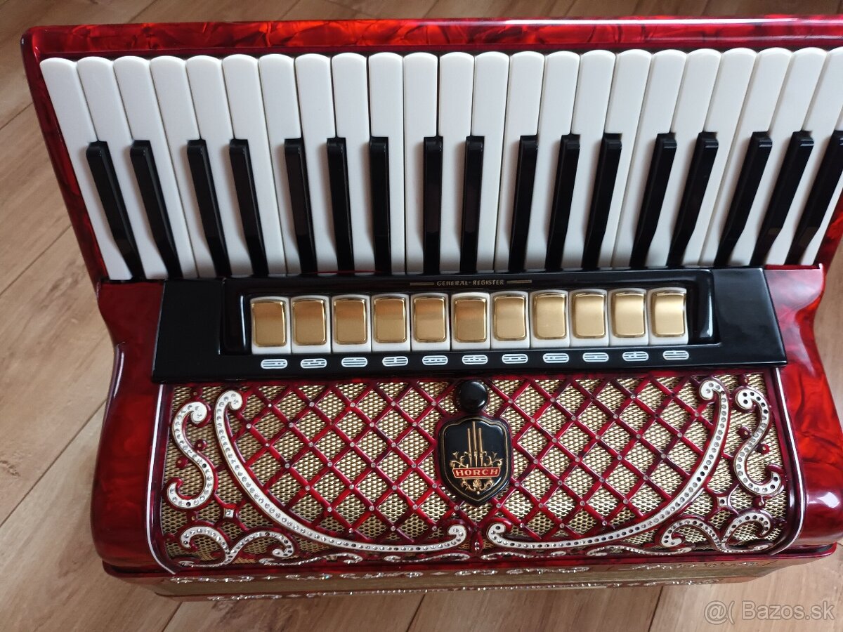 Klavesová harmonika Horch 120bas