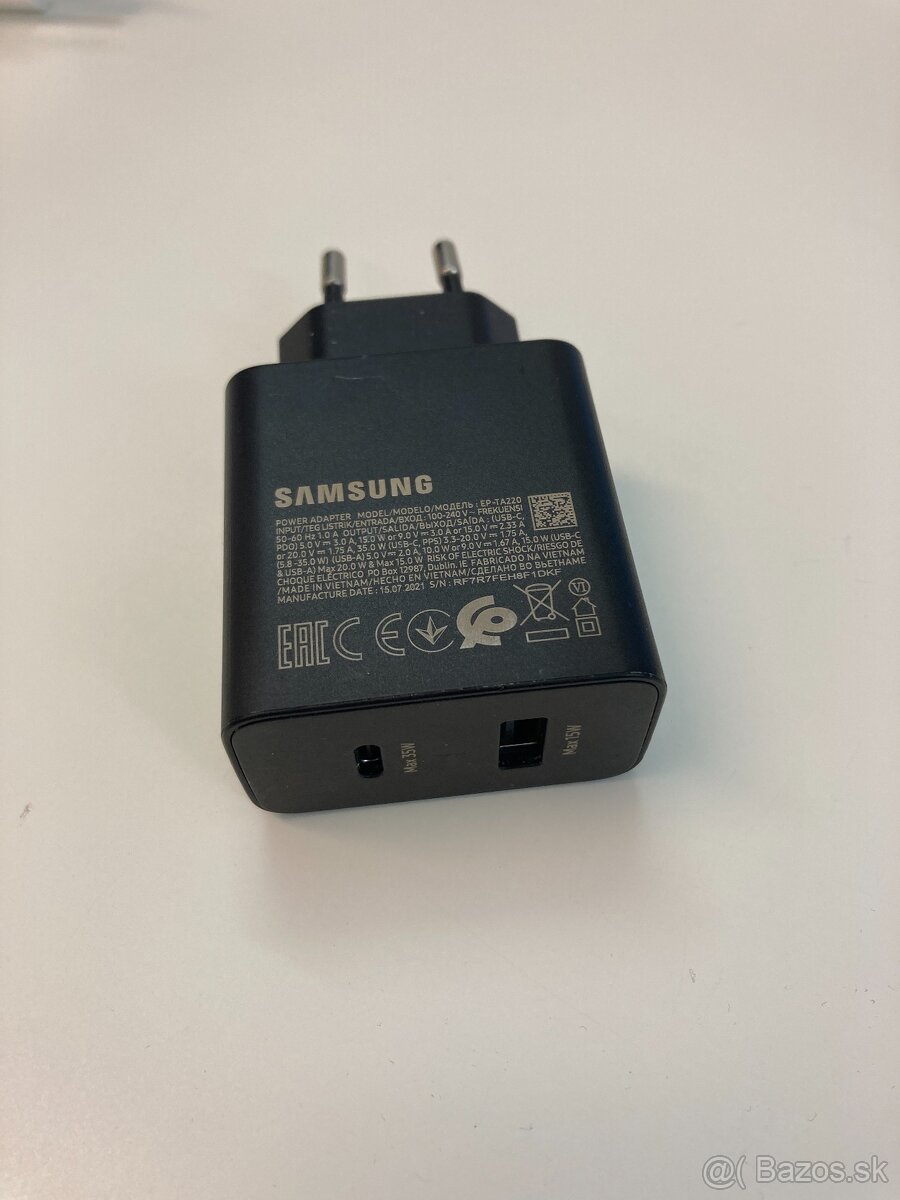 Originál Samsung Dual Nabíjačka 35W EP-TA220