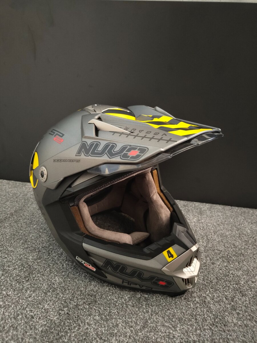Predam prilbu Nuvo MX R&D Veľkosť S