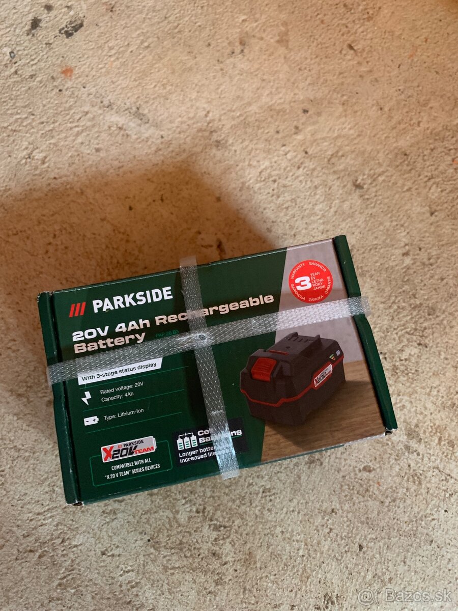 Parkside akumulator 20V 4Ah
