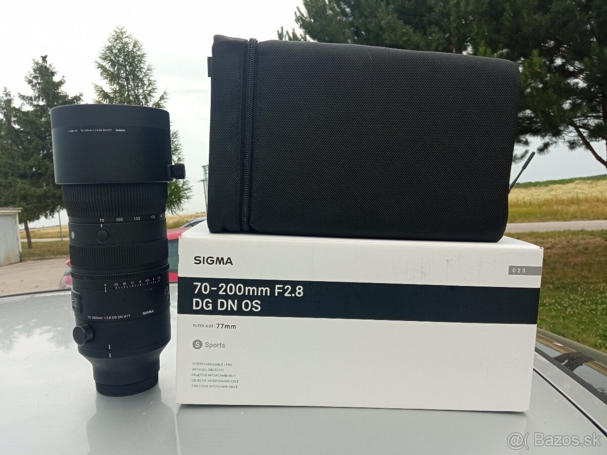 Sigma 70-200 f2.8 sony