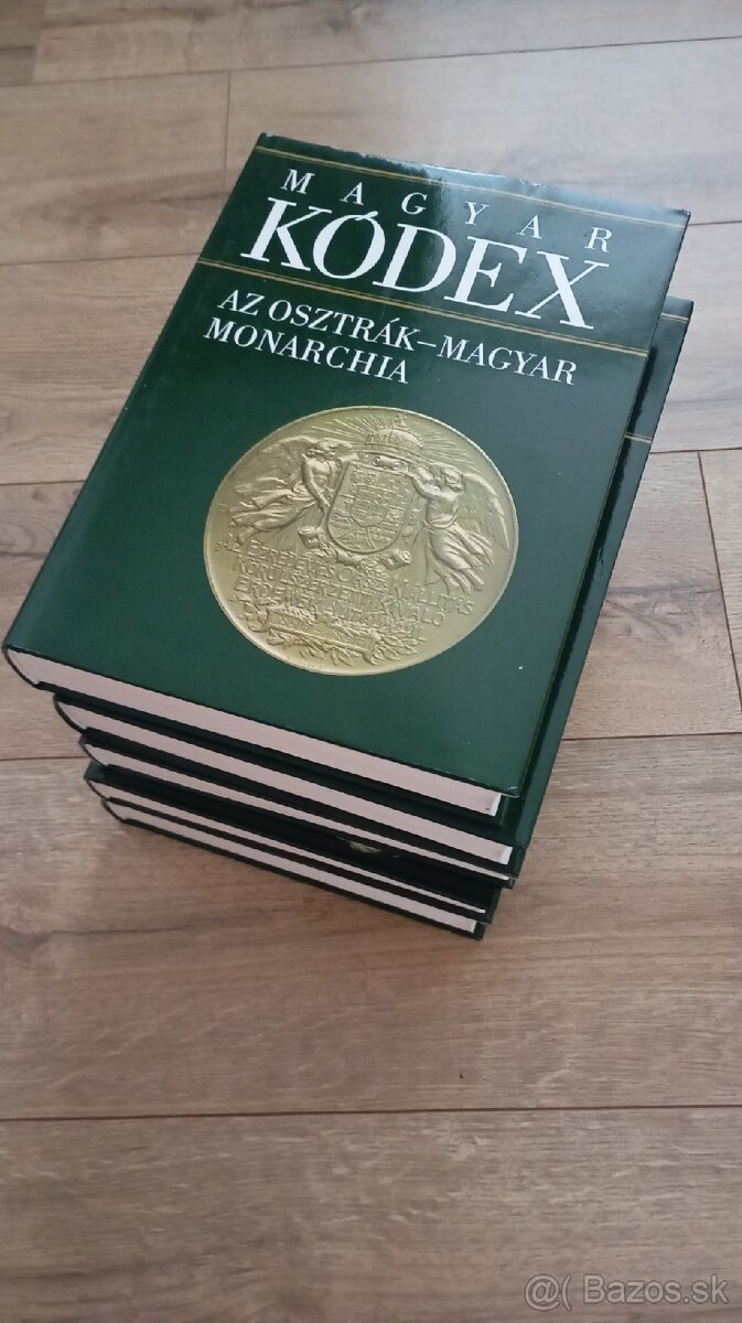 Knihy MAGYAR KÓDEX 1-5