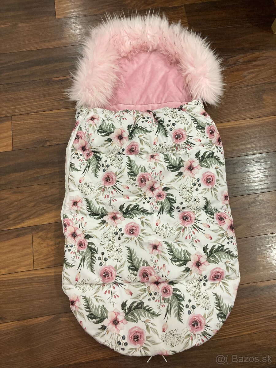 Zimný fusak dievčenský 100cm