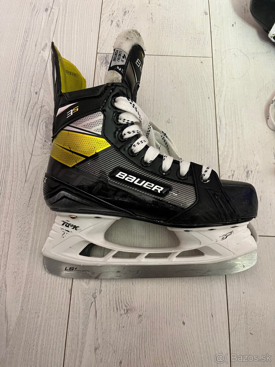 BAUER SUPREME 3S VEĽKOSŤ 4,5 fit2 SIPER STAV
