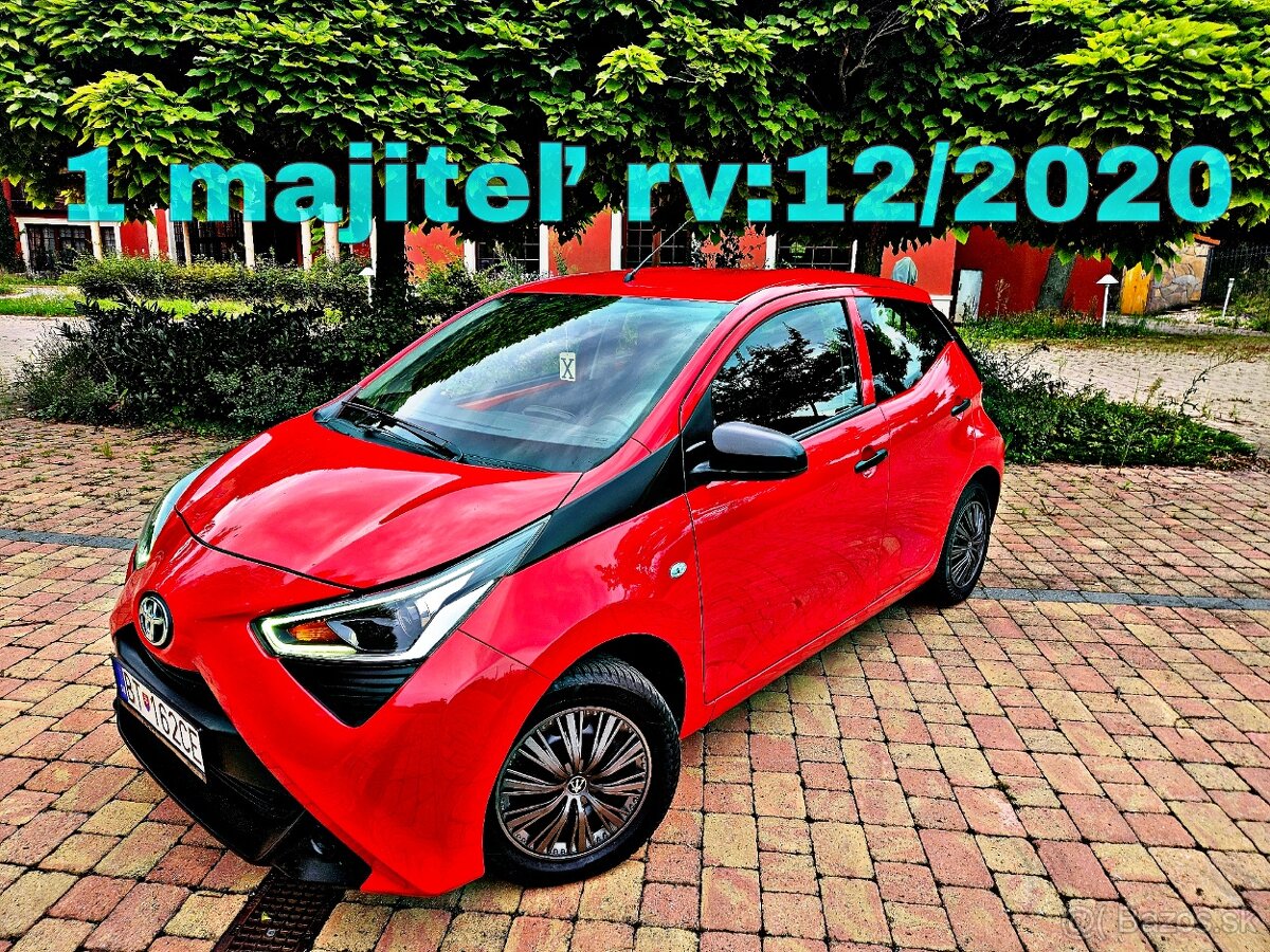 Toyota Aygo 1.0 WT- x, rv,:12/2020
