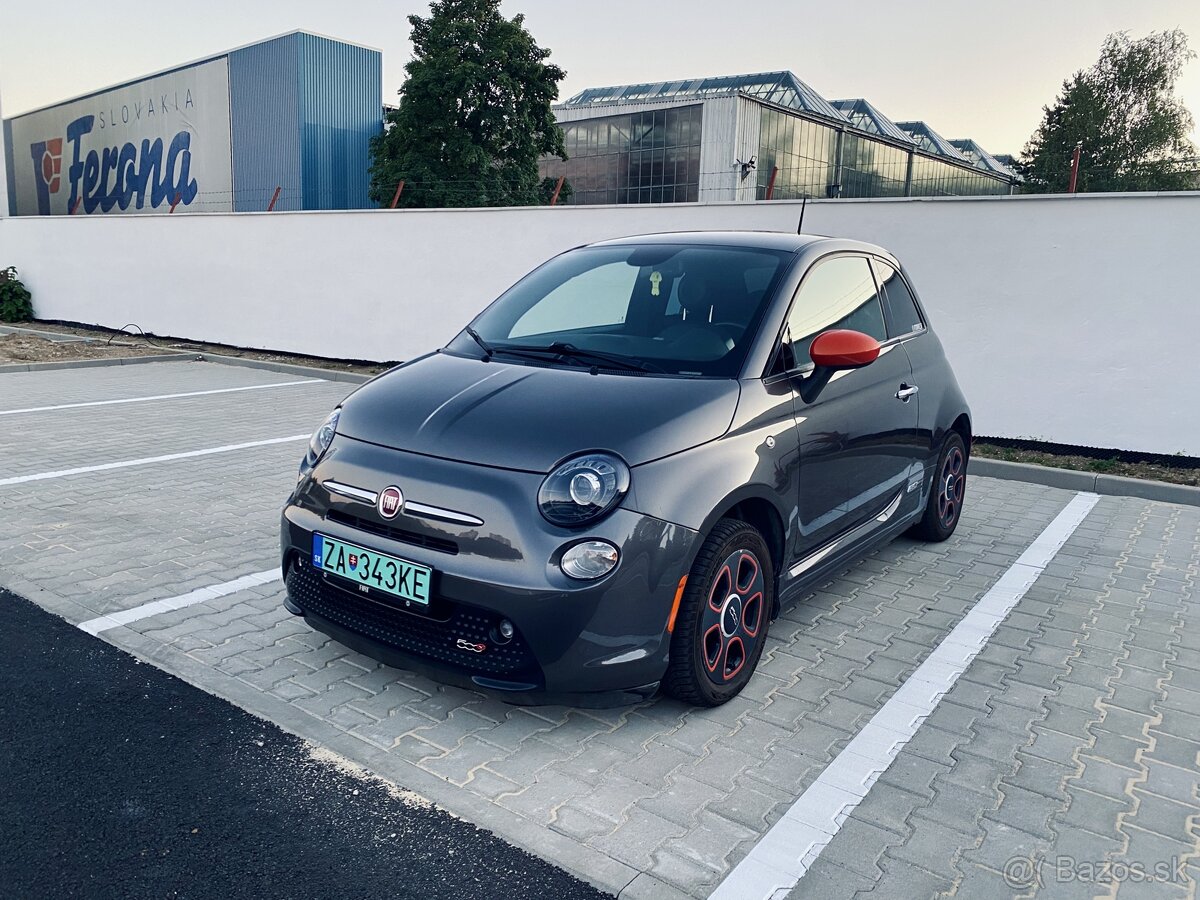 Fiat 500e elektromobil