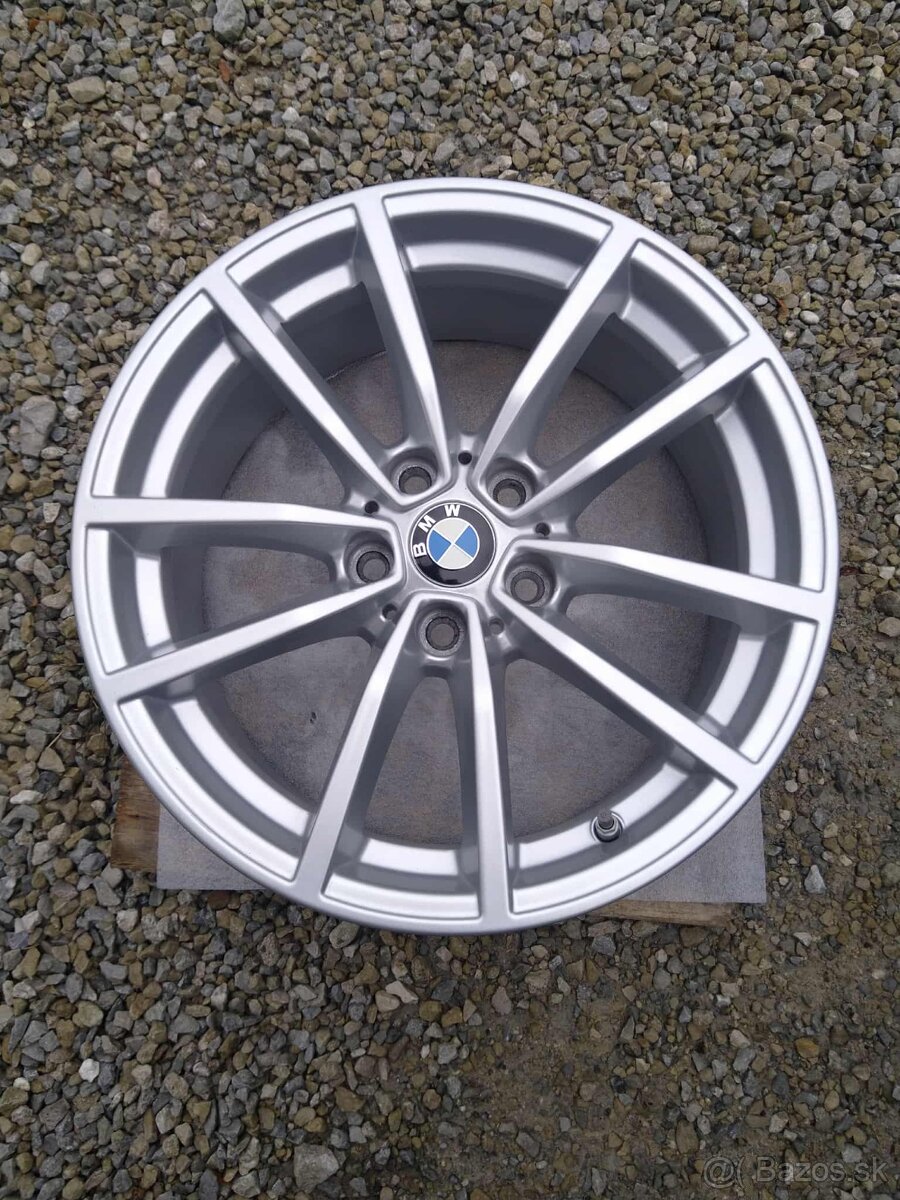 17" alu BMW 5 x 112 + TPMS originál TOP stav + zimné pneu.