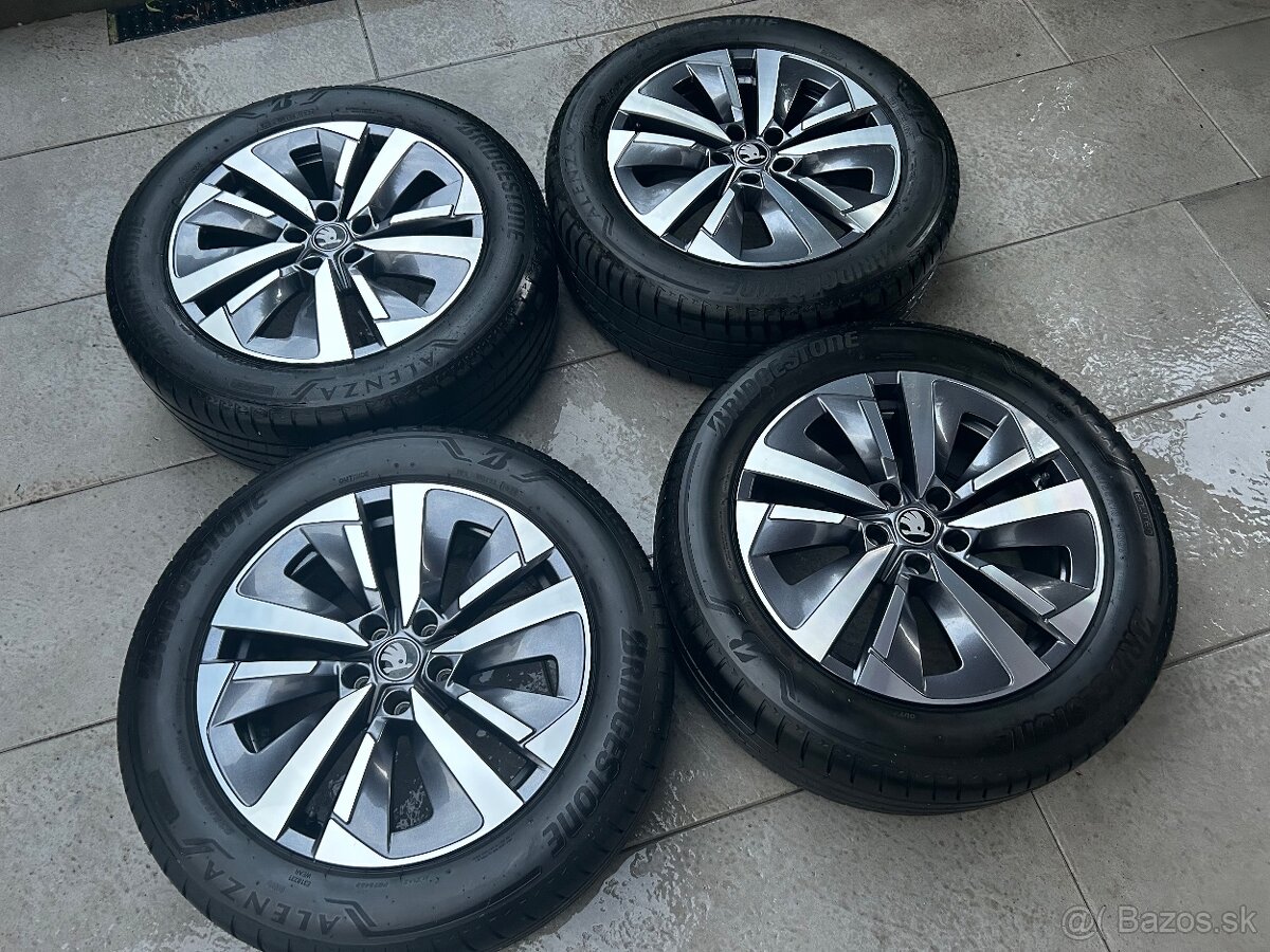 Originální alu kolesa R18 Škoda Kodiaq II