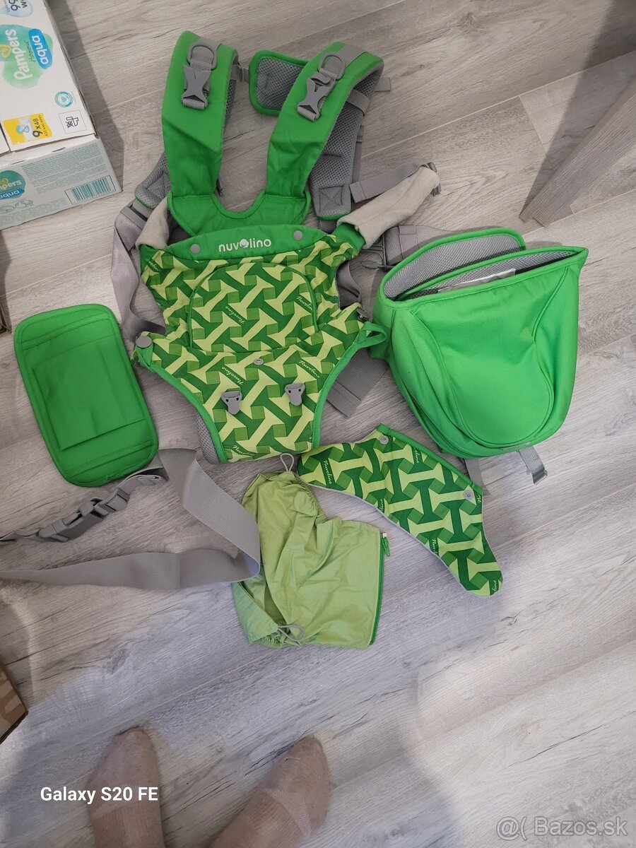 Nosič nuvolino active hipseat carrier 3v 1