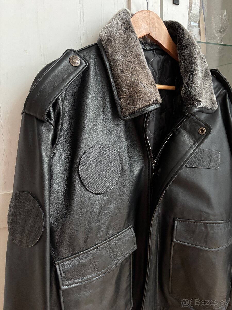 Pánska kožená bunda - nová