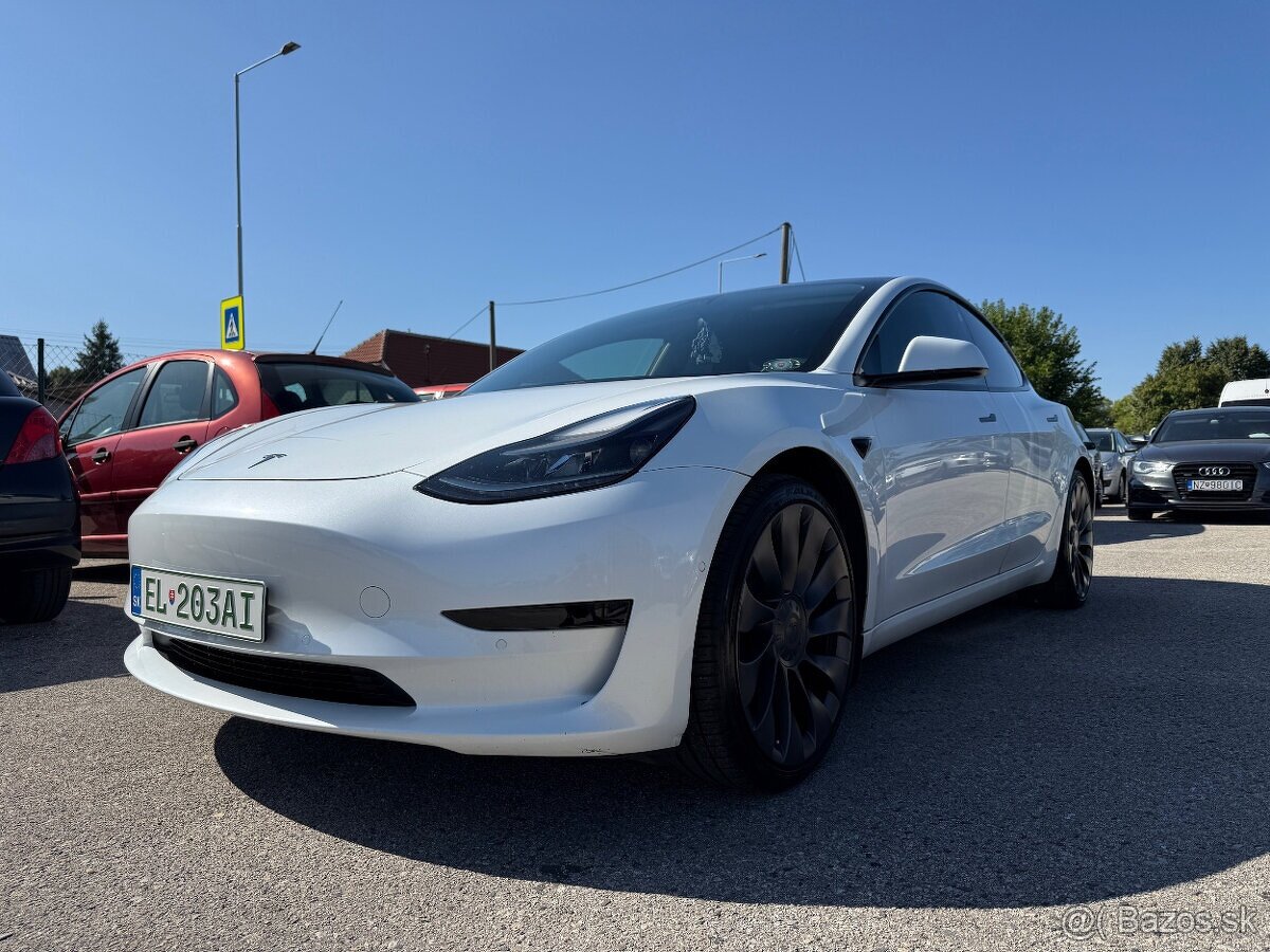 Tesla Model 3 Performace 377kW, 4x4, rok:12.2020.