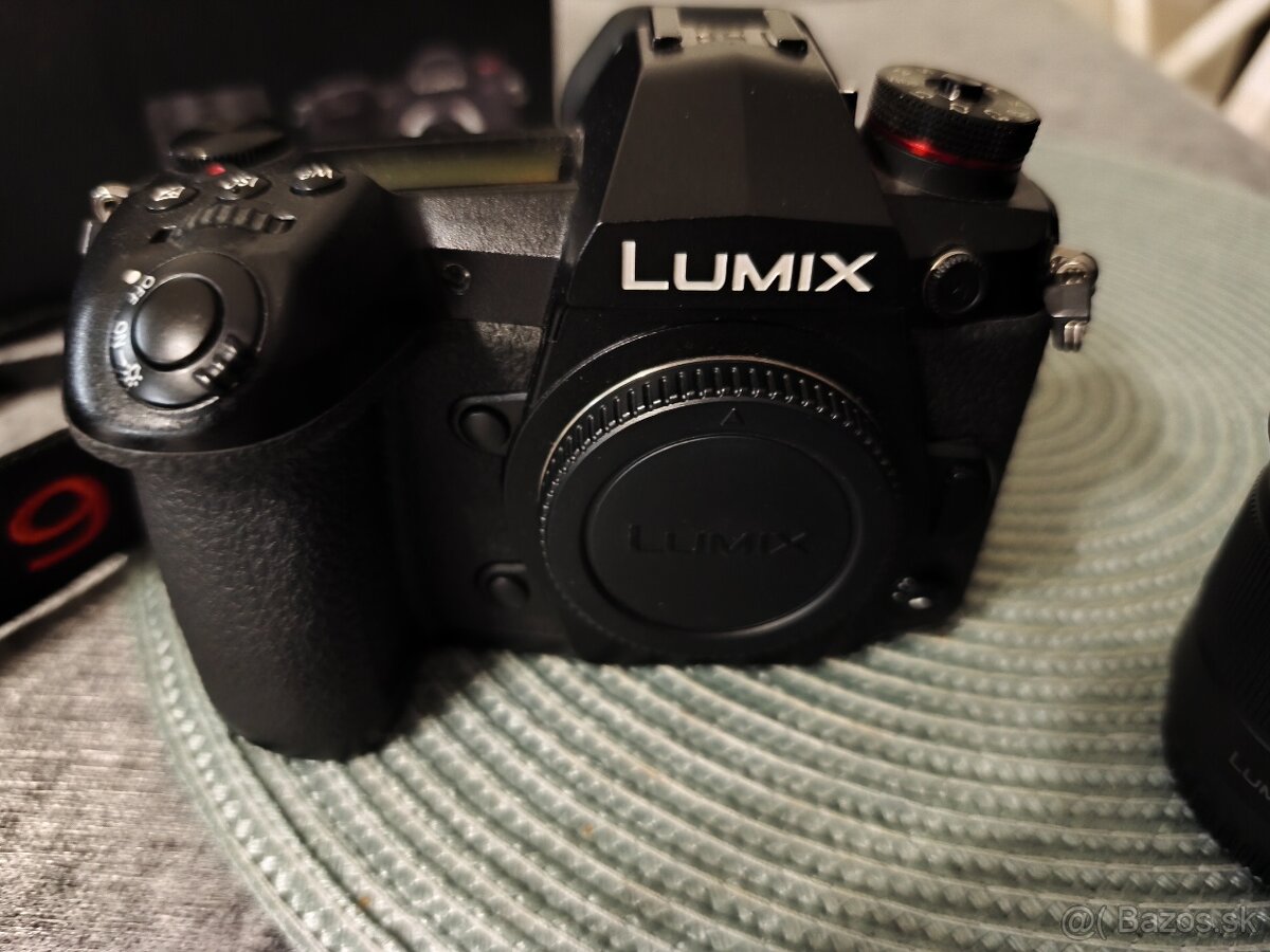 Predám Panasonic lumix g9+objektív lumix g 25mm asph